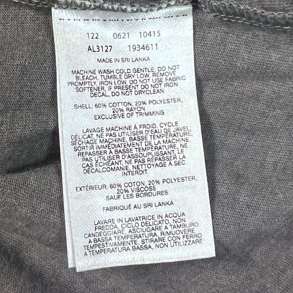 Columbia Womens LG "Outdoors Is For Everyone" Grey V-Neck Tee NWT - Picture 8 of 11